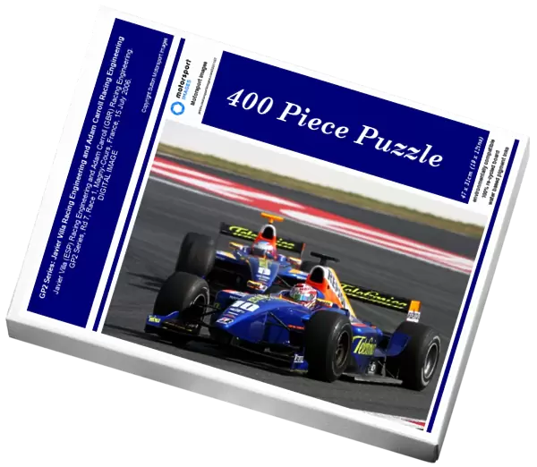 GP2 Series: Javier Villa Racing Engineering and Adam Carroll Racing Engineering