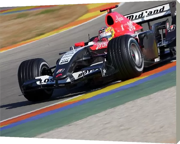 Formula One Testing: Formula 1 Testing, Valencia, Spain, 14-17 February 2006