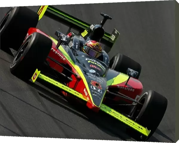 Indy Racing League: Scott Sharp qualifies fifth for the Peak Antifreeze Indy 300, Joliet, IL, Chicagoland Speedway, 10, September 2006. 06irl14