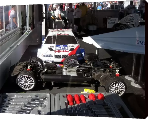 Formula One World Championship: A radio controlled BMW M3