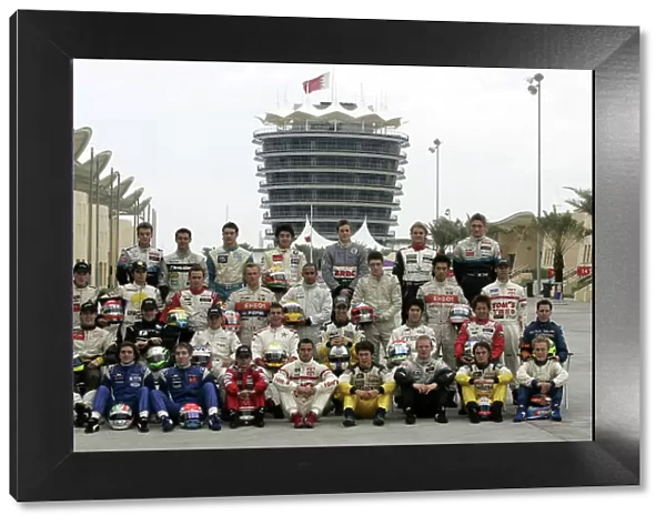 F3 Drivers Bahrain F3 Superprix 8th-10th Demceber 2004 World Copyright Jakob Ebrey / LAT Photographic
