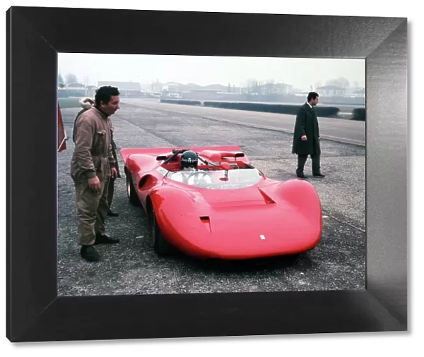 1968 MODENA TESTING Ferrari P5 Modena, Italy, 1968 World LAT Photographic ref: 3313