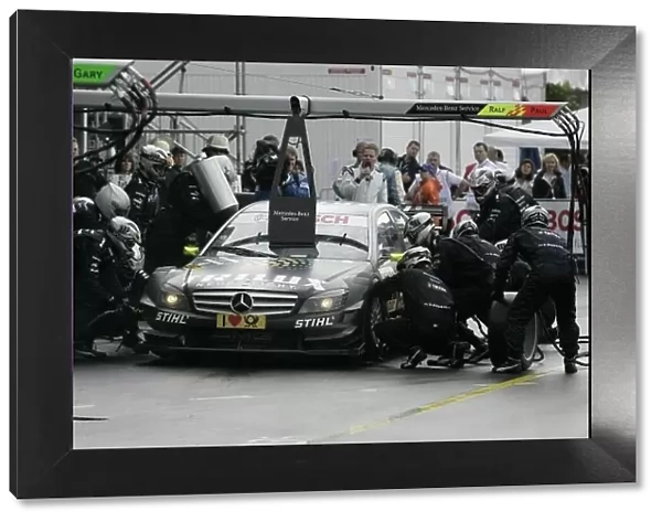 DTM. Ralf Schumacher (GER) Trilux AMG Mercedes C-Klasse (2009).