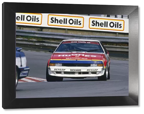 Barry Sheene 1953 - 2003 1985 British Touring Car Championship, Toyota Supra World Copyright - LAT Photographic