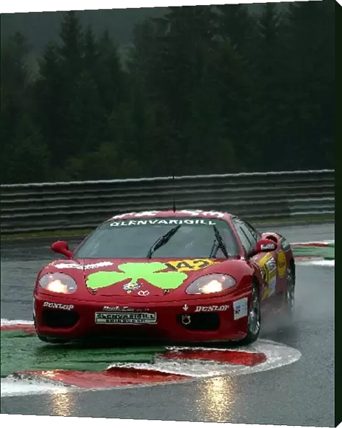 Hector Lester (GBR)  /  Keith Robinson (GBR)  /  John Greasley (GBR) Glenvarigill Ferrari 360 Modena failed