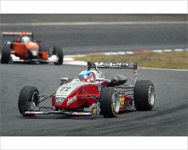 Euro F3 Championship: Markus Winkelhock, Mucke Motorsport, Dallara-Mercedes, in front of Nico Rosberg, Team Rosberg, Dallara-Opel