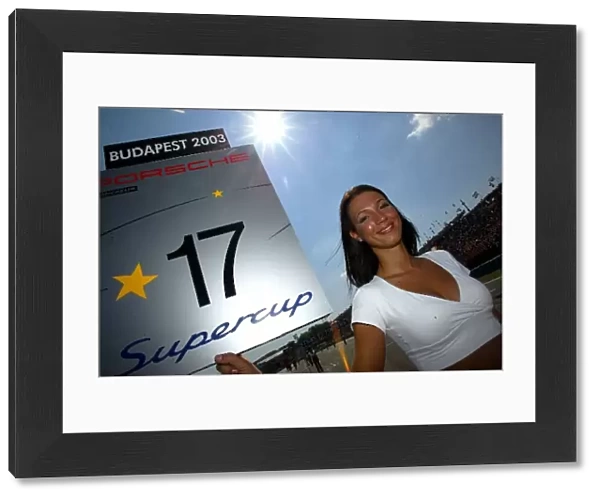 Porsche Supercup: Marlboro grid girls: Porsche Supercup, Rd9, Hungaroring, Hungary, 24 August 2003