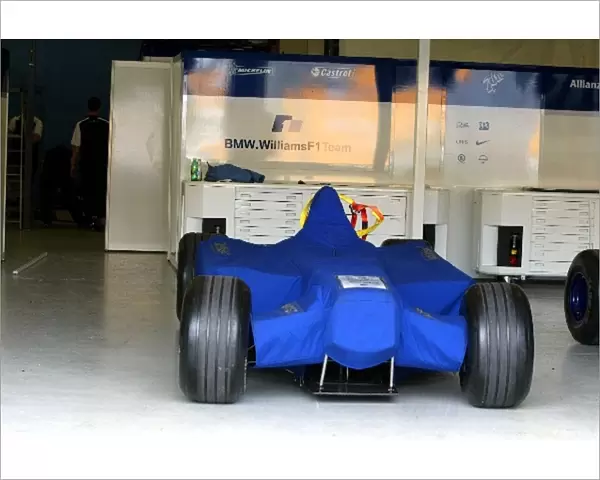 Formula One World Championship: F1 cars are packaged after being transported by air to the first race of the year