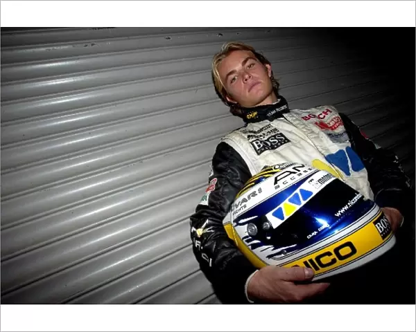 British Formula Three Testing: Nico Rosberg test with Carlin Motorsport before racing in Macau with the team