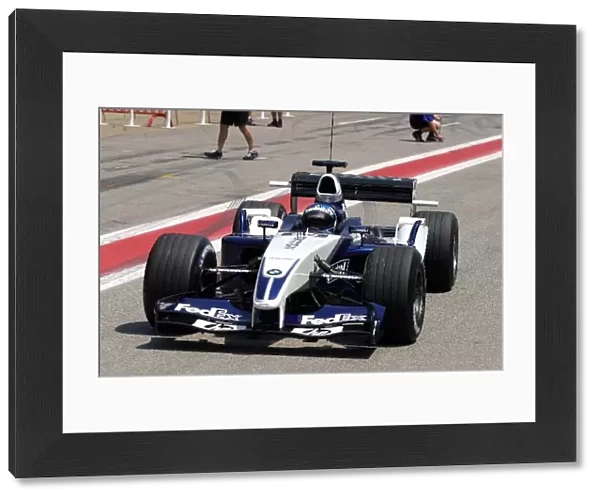 Formula One Testing: Marko Asmer BMW Williams FW25