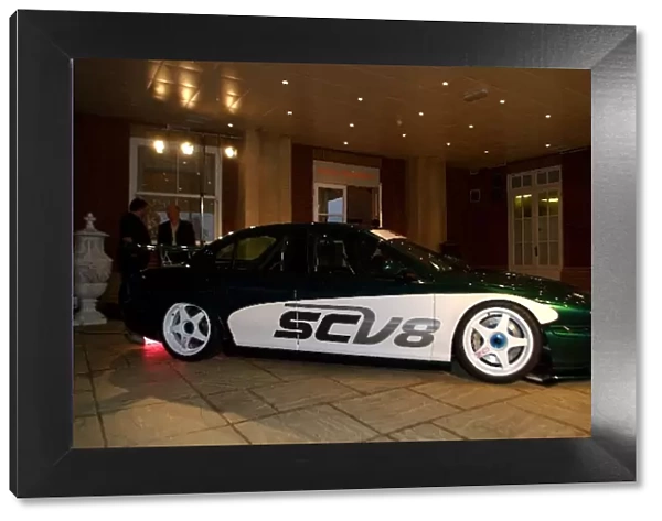 SCV8 Supercars Series Launch: The SCV8 Jaguar show car