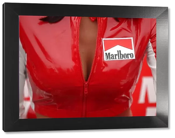 Marlboro grid girl. Marlboro Masters of Formula 3, Zandvoort, Netherlands