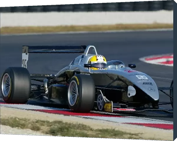 Formula Three Testing: 21 February 2003. Adria International Speedway Circuit, Italy
