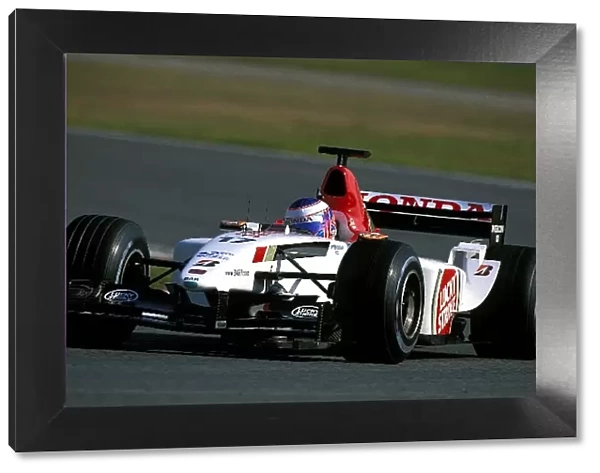 Formula One Testing: Jenson Button BAR Honda 005