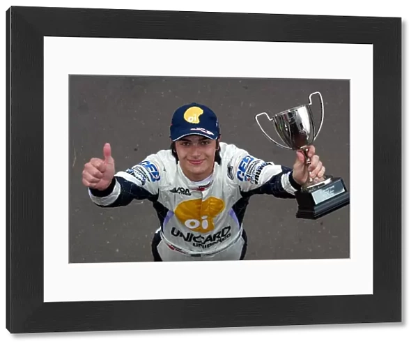 British Formula Three Championship: A very happy Nelson Piquet JR. Piquet Sports