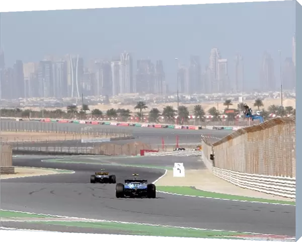GP2 Asia Series: Rear action: GP2 Asia Series, Rd1, Dubai Autodrome, Dubai, United Arab Emirates, Friday 25 January 2008