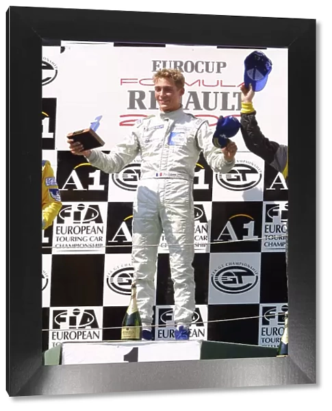 eric salignon winner european formula renault championship austria 25 august 2001
