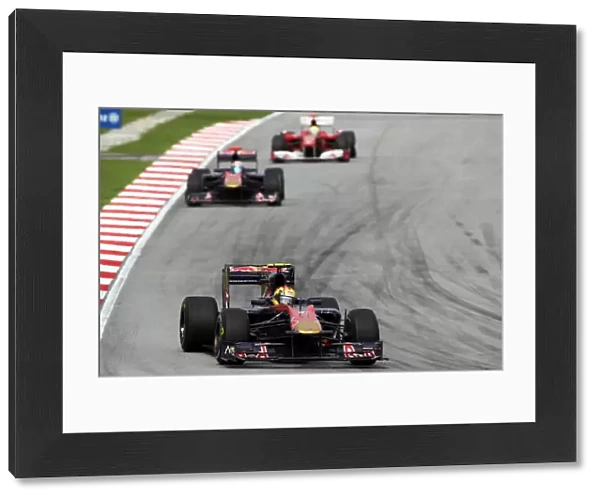 Formula One World Championship: Jaime Alguersuari Scuderia Toro Rosso STR5 scored his first F1 points