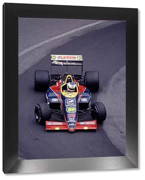 1988 Monaco Grand Prix. Monte Carlo, Monaco. 12-15 May 1988. Yannick Dalmas (Larrousse / Lola LC88 Ford) 7th position. Ref-88 MON 74. World Copyright - LAT Photographic