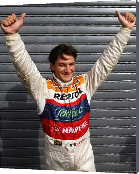 GP2 Series: GP2 Champion Giorgio Pantano Racing Engineering celebrates