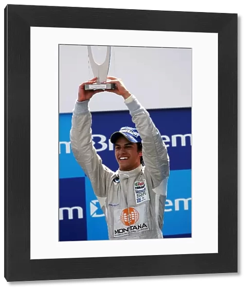 Formula BMW Americas: Third placed Felipe Nasr