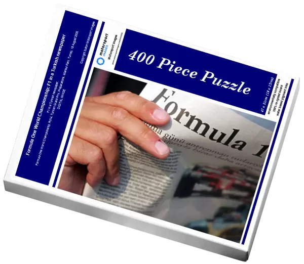 Formula One World Championship: F1 in a Turkish newspaper
