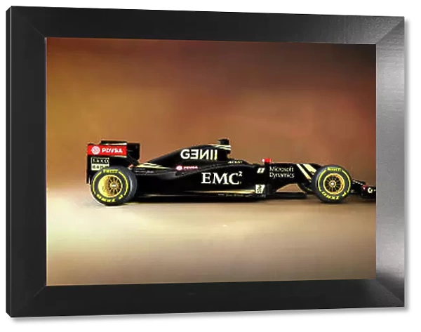 Lotus E23 Reveal. CGI Render of the new Lotus E23. Monday 26 January 2015. World Copyright: Lotus F1 Team (Copyright Free) ref: Digital Image e23_2015-launchcamera9