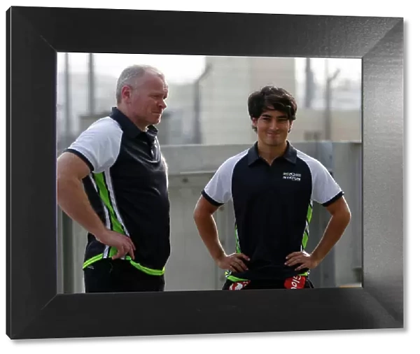 2015 GP2 Test 1 Yas Marina Circuit, Abu Dhabi, United Arab Emirates Wednesday 10 March 2015 Marlon Stockinger (PHI, Status GP) Photo: Jed Leicester / GP2 Series Media Service ref: Digital Image _JL14514