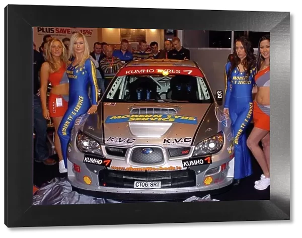 2007 Autosport International Show NEC, Birmingham. 11th - 14th January 2007. Eugene Donnelly's new Subaru S12. World Copyright: Jeff Bloxham / LAT Photographic ref: Digital Image DSC_3755