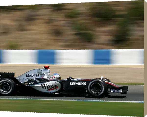 Formula One Testing: Alex Wurz McLaren MP4  /  20