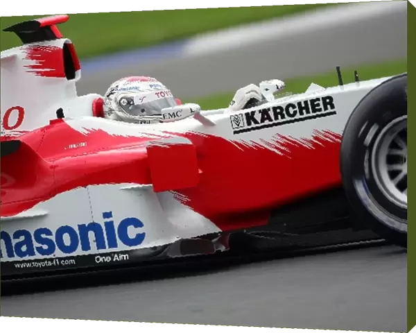 Formula One Testing: Jarno Trulli Toyota TF105