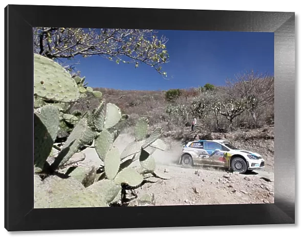 2014 World Rally Championship Rally Mexico 6th - 9th March 2014 Sebastien Ogier, VW, action Worldwide Copyright: McKlein / LAT