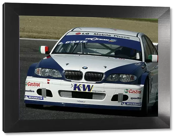 2004 European Touring Car Testing Imola, Italy. 12th February 2004. Stefano D'Aste (Proteam Motorsports BMW 320i), action. World Copyright: Photo4 / LAT Photographic ref: Digital Image Only