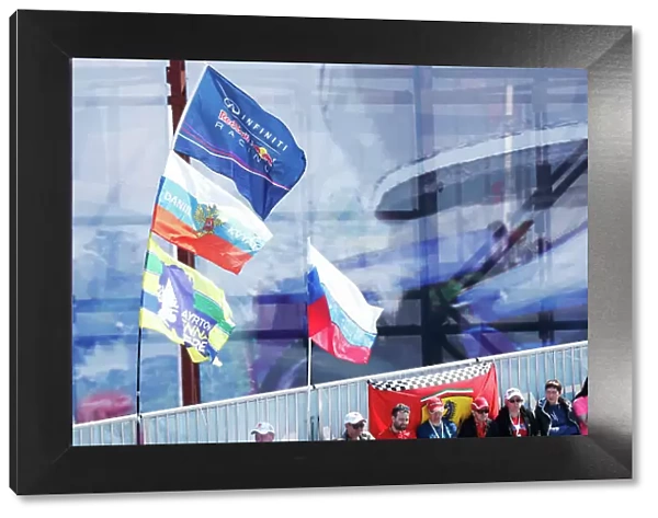 F1, Formula 1, Formula One, Gp, Grand Prix, Flags, Fans, Banner, Atmosphere”