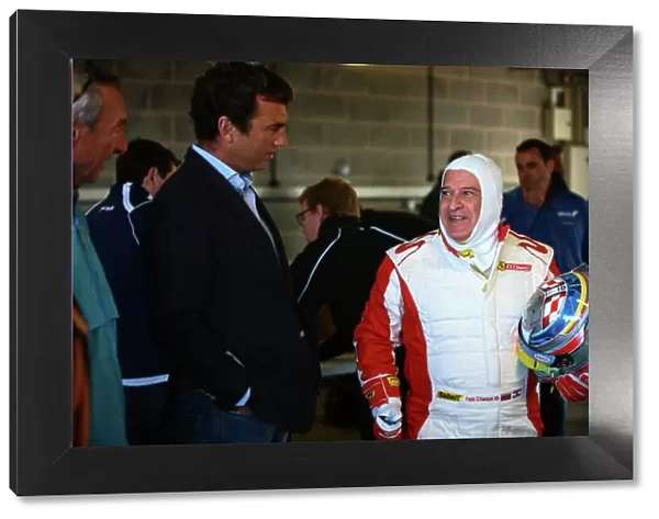 FIA Formula E Test Day, Donington Park, UK. 19th August 2014. Frank Kanayet. Photo: Malcolm Griffiths / FIA Formula E ref: Digital Image F80P9923