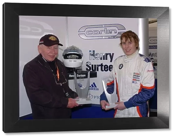 2007 Formula BMW UK Championship Rockingham 21st / 22nd April Henry Surtees portrait World Copyright: Jeff Bloxham / LAT Photographic. Ref: Digital Image Only