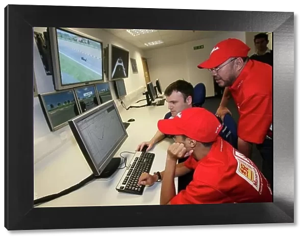 Jazeman Jaafar Tests Williams F1 Simulator