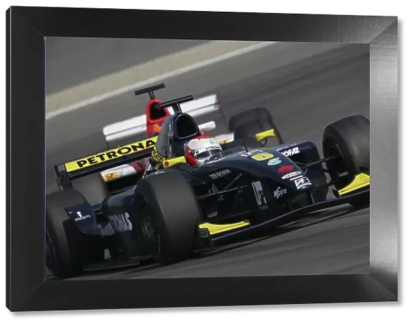 2006 GP2 Series. Round 3. Nurburgring, Germany. 7th May 2006. Sunday sprint race. Fairuz Fauzy (MAL, Super Nova International). Action. World Copyright: Lorenzo Bellanca / GP2 Series Media Service. Ref: Digital Image Only.ZD2J0696.jpg
