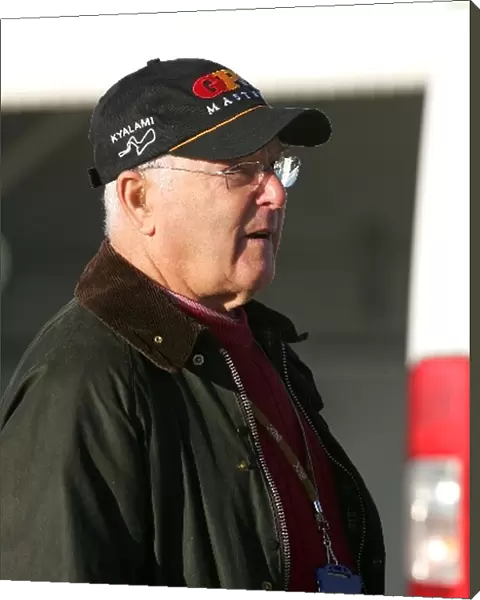 Grand Prix Masters: Murray Walker: Grand Prix Masters Testing, Day Two, Silverstone, England, 27 October 2005