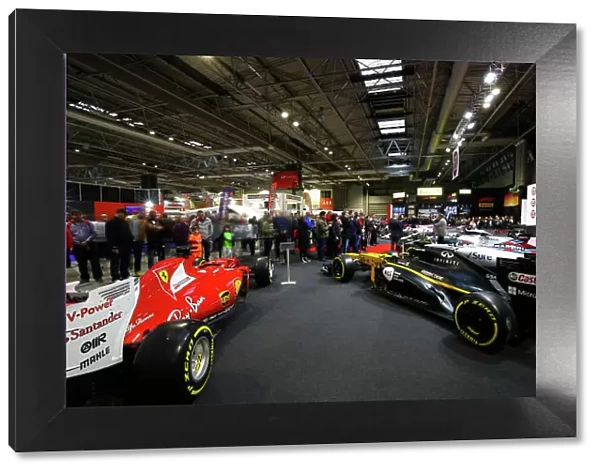 Autosport International Exhibition. National Exhibition Centre, Birmingham, UK. Sunday 14th January 2018. Nigel Mansell talks on the F1 Racing Stand. World Copyright: Mike Hoyer / JEP / LAT Images Ref: AQ2Y9731