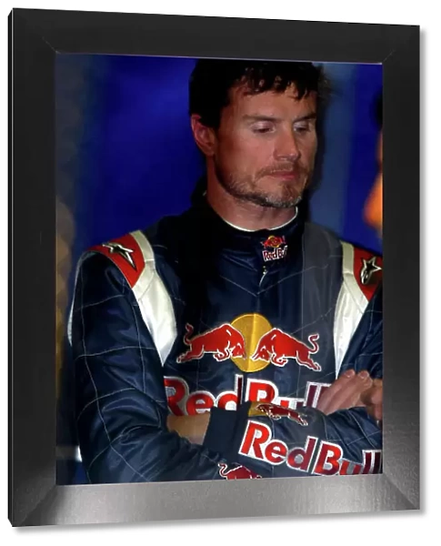 2005 Formula One Testing Barcelona, Spain. 17th February 2005. David Coulthard, Red Bull Cosworth RB1, with beard. POrtrait. World Copyright: Malcolm Griffiths / LAT Photographic ref: Digital Image Only