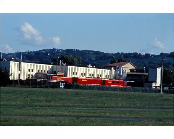 Ferrari Factory: Ferrari Racing Team and Road Car Factory, Maranello, Modena, Italy, circa 1993
