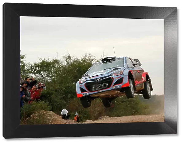 2014 World Rally Championship Rally Argentina 8th - 11th May 2014 Thierry Neuville, Hyundai, action Worldwide Copyright: McKlein / LAT