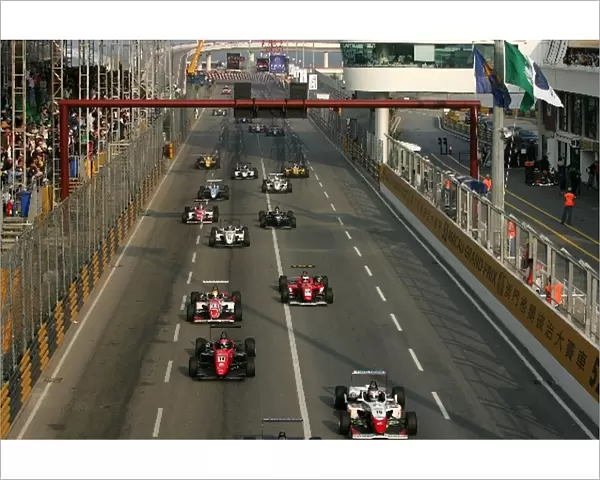 52nd Macau Grand Prix: The start of the race