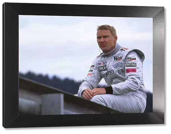 Austrian Grand Prix A1 Ring, Austria 14-16th July 2000 Mika Hakkinen-Portrait World Copyright LAT Format: 35mm transparency