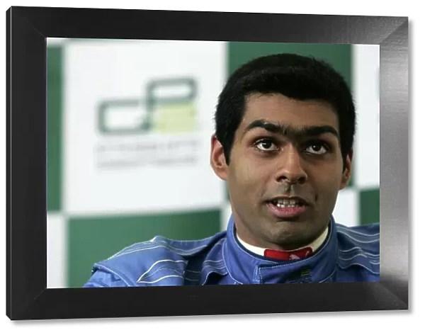 2008 GP2 Asia Series. Saturday Race. Dubai. Dubai Autodrome. 26th January. Karun Chandhok (IND, iSport International). Portrait World Copyright: Alastair Staley / GP2 Series Media Service ref: _MG_5024