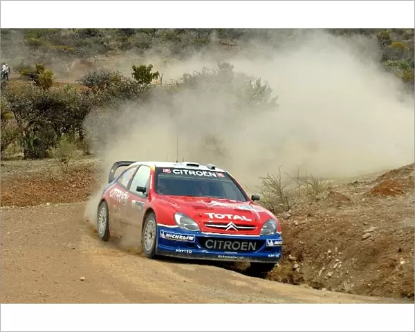 FIA World Rally Championship: Francois Duval, Citroen Xsara WRC, on stage 4 finished leg 1 in fourth place