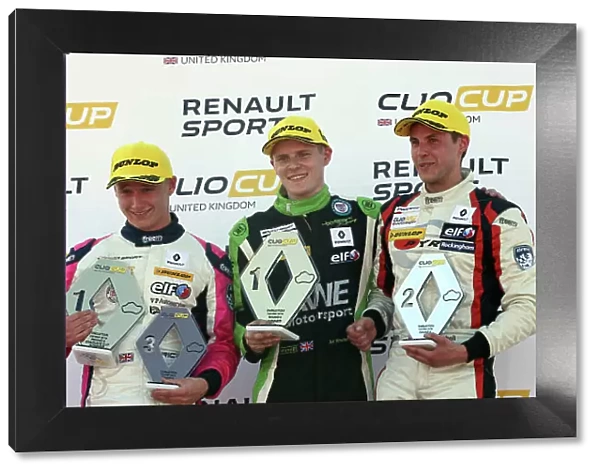 2016 Renault Clio Cup, Thruton, 7th-8th My 2016 Josh Price (GBR) Team Pyro Renault Clio CUp, Ant Whorton-Eales (GBR) JamSport with AWE Motorsport Renault Clio Cup and Mike Bushell (GBR) Team Pyro Renault Clio Cup World copyright