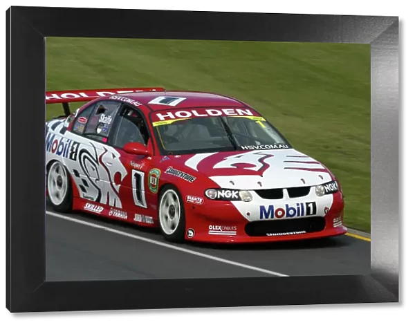 V8 Supercar 2002 AGP : Australian V8 Supercar champion Mark Skaife in his Holden Commodore during race 1 at the 2002 Fosters Australian GP