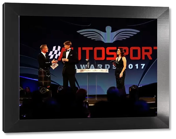 Portrait. 2017 Autosport Awards. Grosvenor House Hotel, Park Lane, London.